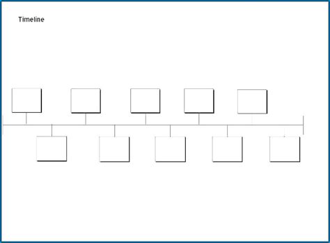 √ Free Customizable Blank Timeline Template