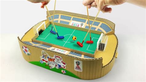 How to Make a Football Game from Cardboard | Disney diy crafts ...