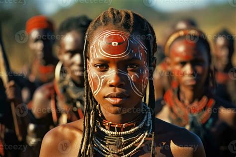 Traditional Zulu people South Africa within an African tribe 29315702 ...