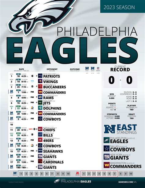 [Ongoing] 2023 Hi-Res Eagles Schedule : r/eagles