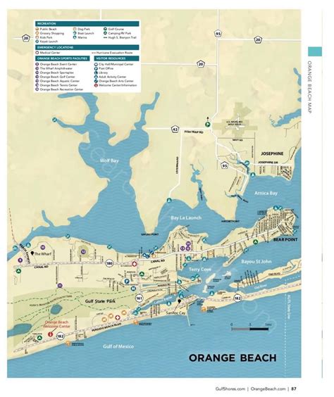 Orange Beach Alabama Map | Orange beach alabama, Alabama beaches ...