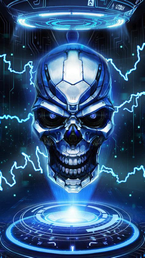 🔥 [16+] Blue Skull Fire Wallpapers | WallpaperSafari