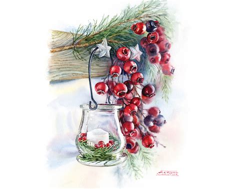 Watercolor Christmas Cards and Illustrations :: Behance