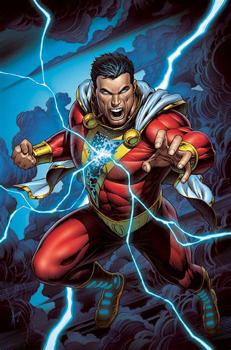 Shazam Captain Marvel by Dale Keown | Shazam dc comics, Captain marvel ...