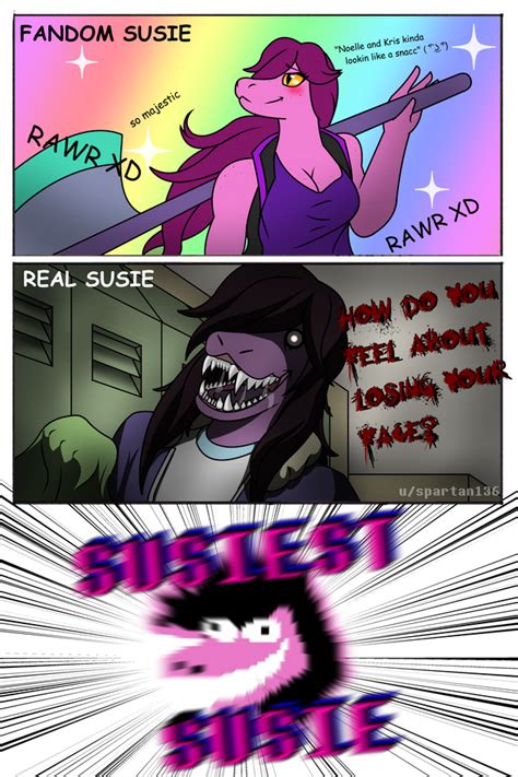 a susie post : Deltarune | Undertale comic, Undertale cute, Undertale memes