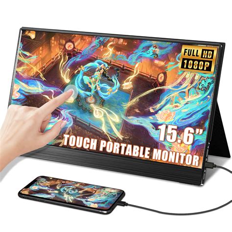 Factory Direct Sale Portable Monitor Touchscreen 15.6 1080P HDMI USB C ...