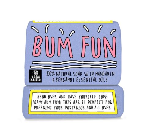 Bum Fun Soap Bar - Go La La Greeting Cards & Gifts