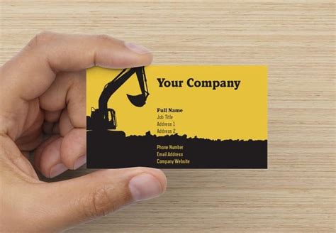 Construction Business Cards