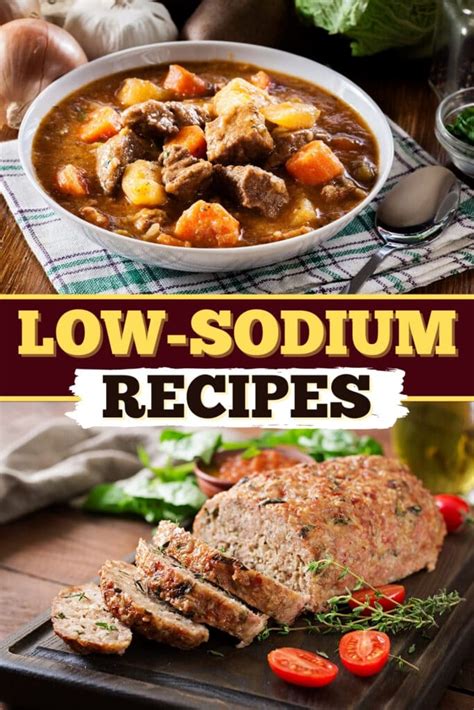 10 Easy Low-Sodium Recipes - Insanely Good