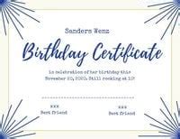 Free Birthday Certificate Templates: Make a Happy Birthday Certificate ...