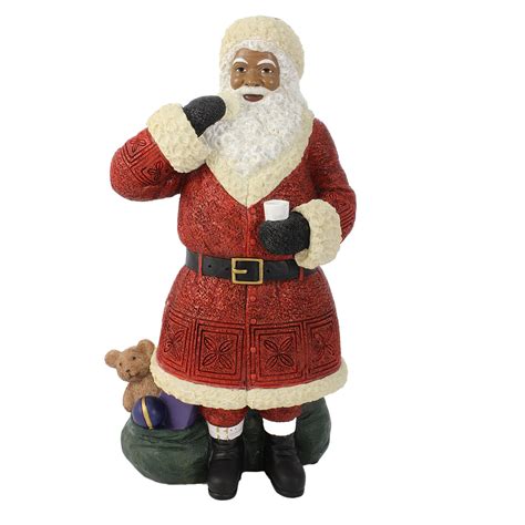 New Black Santa Claus Figurines for the Upcoming Holiday Season | The ...