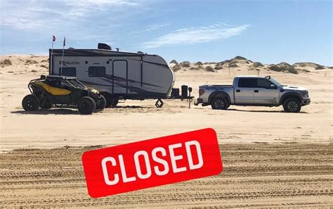 Oceano Dunes temporarily closed to camping, vehicles