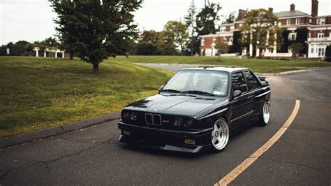 Black BMW sedan, car, BMW, BMW E30, vehicle HD wallpaper | Wallpaper Flare