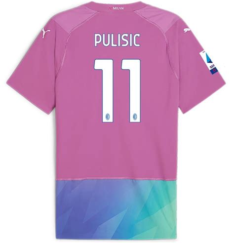 Pulisic AC Milan 23/24 Authentic Third Jersey - SoccerArmor