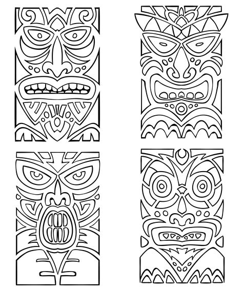 Printable Totem Pole Craft