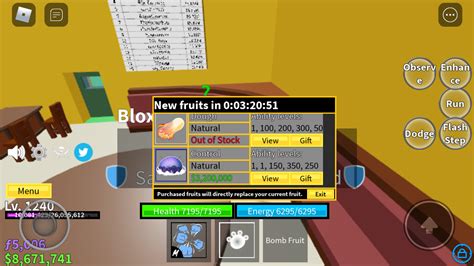 Blox fruits random fruit dealer chances