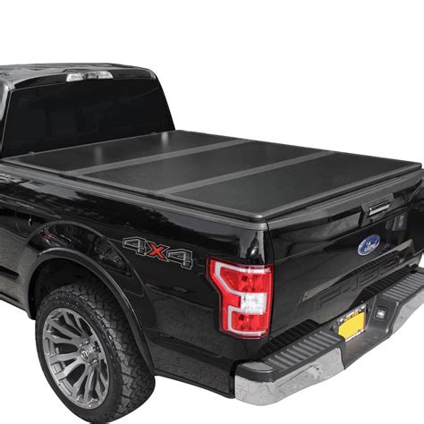 Buy Tutel Hard Shell Folding Truck Bed Tonneau Cover|Fits 2022 - 2023 ...