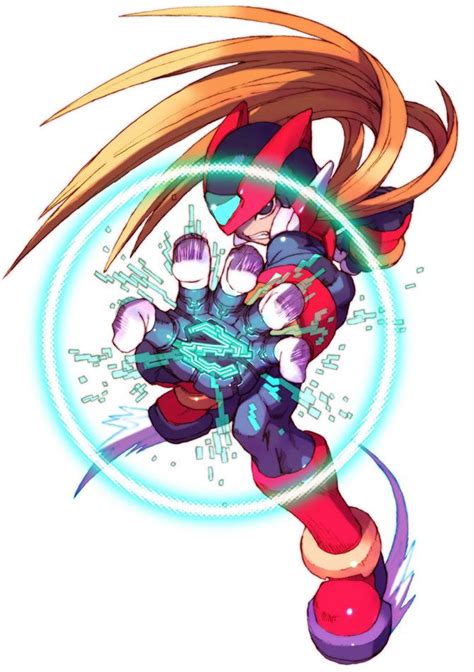 Zero & Zero Knuckle - Characters & Art - Mega Man Zero 4 | Mega man art ...