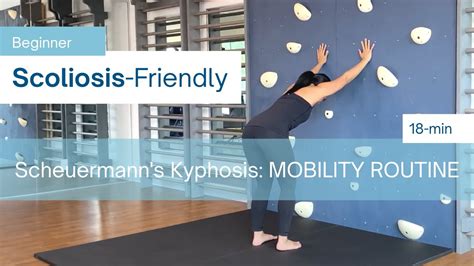 18-Min Mobility Routine for SCHEUERMANN'S KYPHOSIS, HYPERKYPHOSIS, or ...