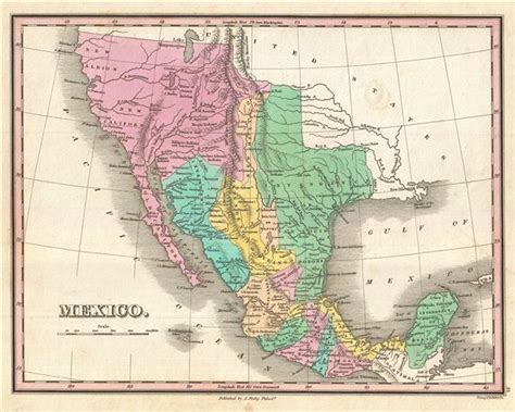 Mexico.: Geographicus Rare Antique Maps