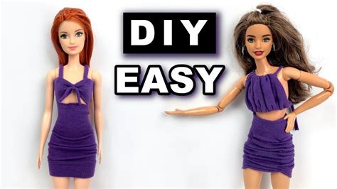 23+ Easy Sew Barbie Clothes - KelvinKorey