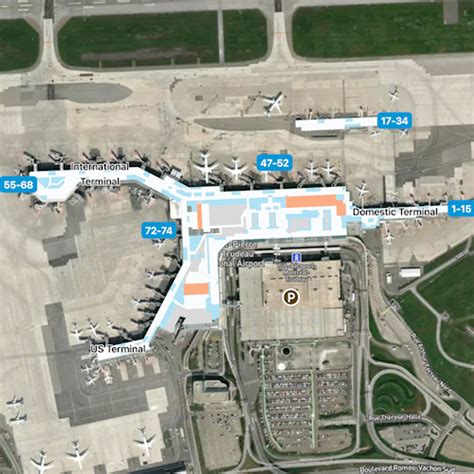 Montreal Airport Map: Guide to YUL's Terminals