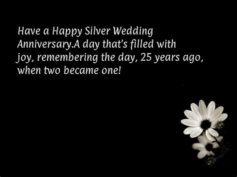 Happy 25th Wedding Anniversary Wishes