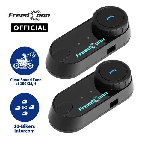 Freedconn Tcom Vb Motorcycle Intercom Moto Helmet Bluetooth Headset ...