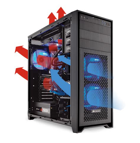 Boitier PC Corsair Obsidian 750D Grand Tour Noir avec fenêtre (sans alim)