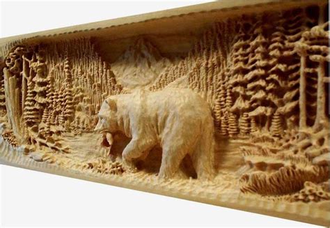 12 Awesome Wildlife Relief Wood Carving Patterns Photos | Wood carving ...