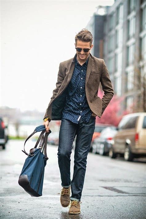 30 Brown Boots Outfit Ideas for Men with Styling Tips | Mens fashion ...