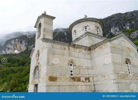 Religious Architecture. Dome of Serbian Orthodox Church Under Ostrog ...