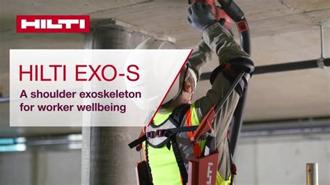 EXO-S Shoulder Exoskeleton - Shoulder Exoskeleton - Hilti USA