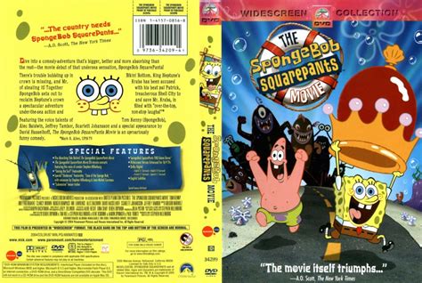 Spongebob Squarepants - The Movie - Movie DVD Scanned Covers ...