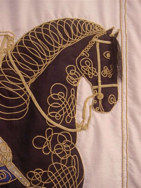 Goldwork detail | Gold work embroidery, Medieval embroidery, Medieval ...