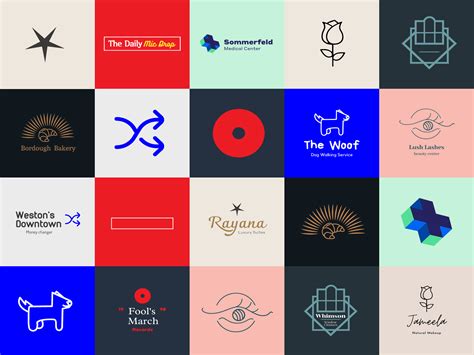 Logo templates for Canva by dovile dalmantaite on Dribbble