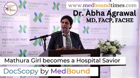 Mathura Girl becomes a Hospital Saviour: Dr. Abha Agrawal on her 30 ...