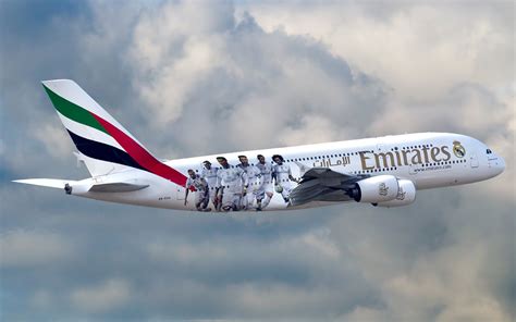 Airbus A380-800 of Emirates Real Madrid FC Special Livery | Aircraft ...