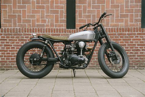 Kawasaki W650 Custom by Pancake Customs – BikeBound