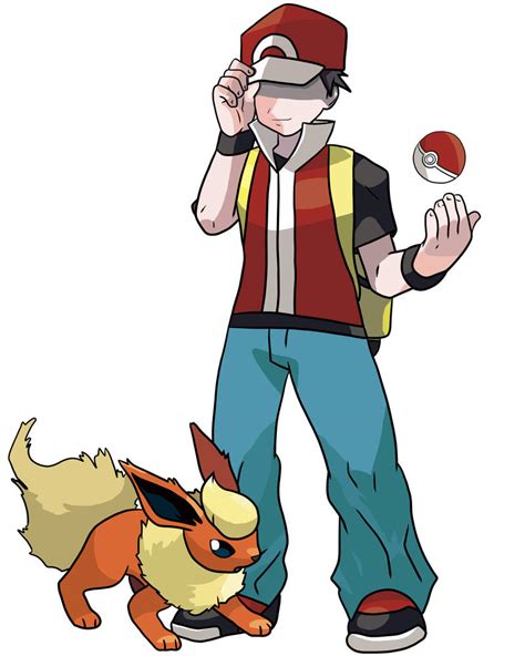 Pokemon Trainer Red by TomA62975 on DeviantArt