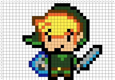 Link • Zelda • Pixel Art