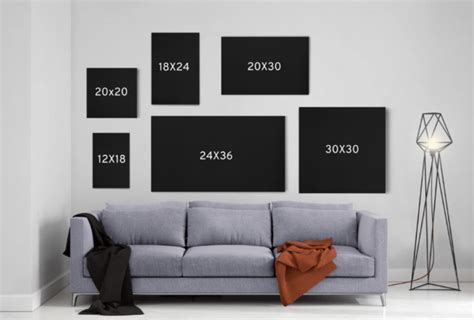 9 Type Of Canvas Sizes Ultimate Guide For Your Home Decoration - Oh Canvas