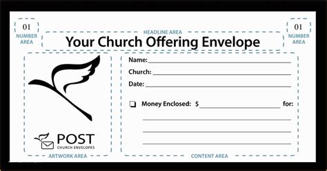 Church Offering Envelopes Templates Free Of Custom Envelope Template ...