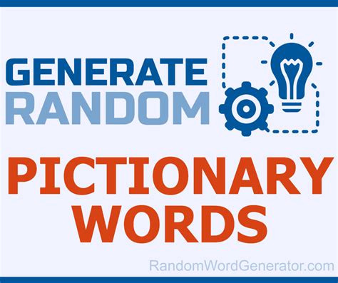 Pictionary Generator