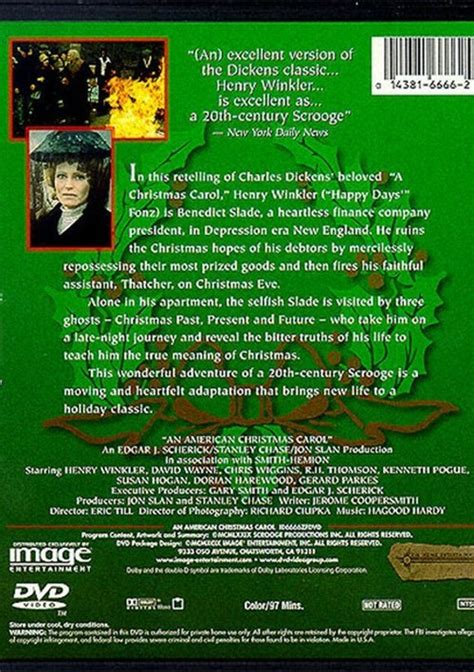 American Christmas Carol, An (DVD 1979) | DVD Empire