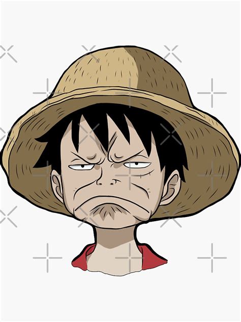 "Gum Gum Airhead - Funny Luffy" Sticker by store-ucef | Redbubble