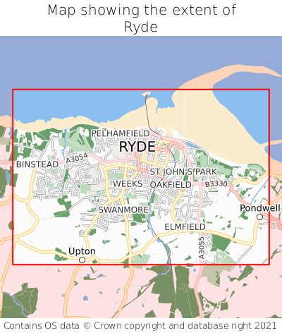 Where is Ryde? Ryde on a map