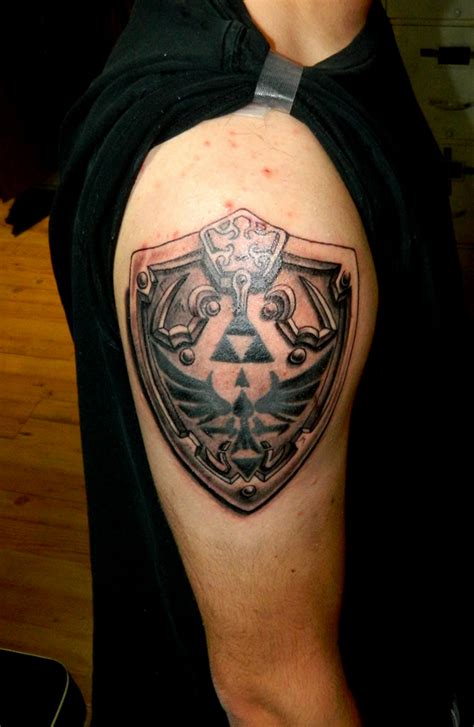 Hylian Shield Tattoo by Sirius-Tattoo on DeviantArt