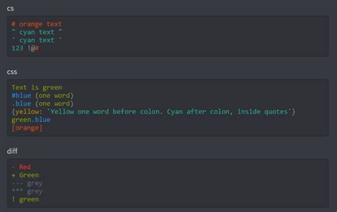 How To Color Text In Discord