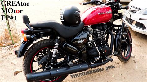 Royal Enfield ThunderBird 350x ABS First Impressions, Features And ...